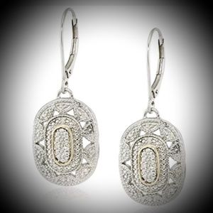 SILVER Vintage Vibe NWT Drop earrings